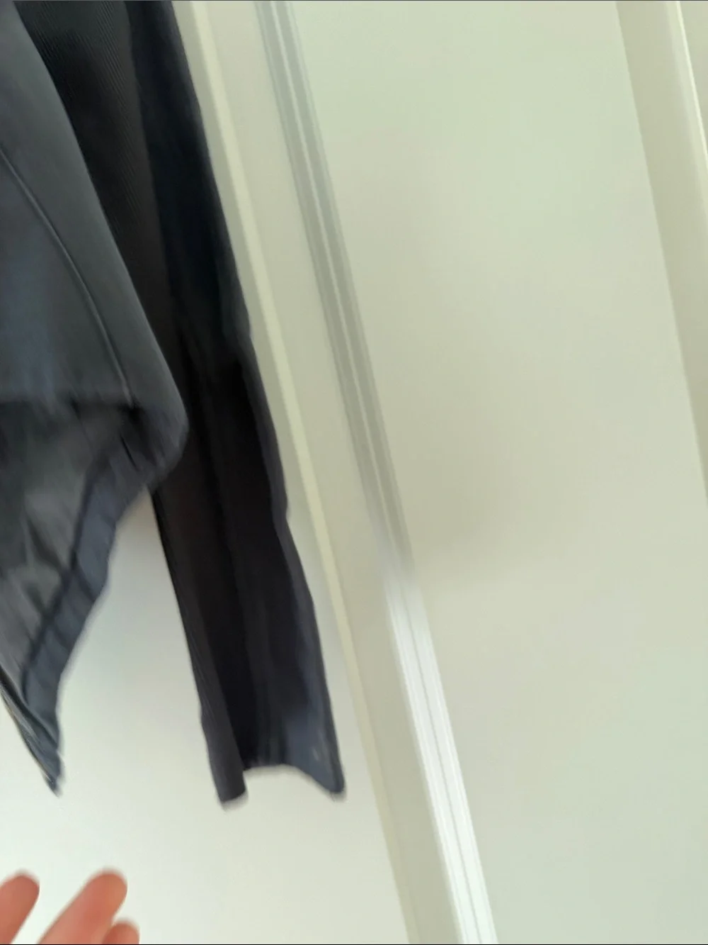 Helmut Lang Charcoal Asymmetrical Zip Leather-Trim Jacket